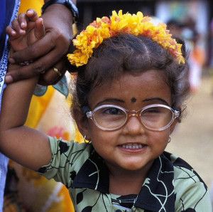 Just adorable. Photo from India.