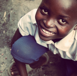 All smiles in Uganda.